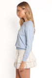 Bliss Cardigan Pale Blue