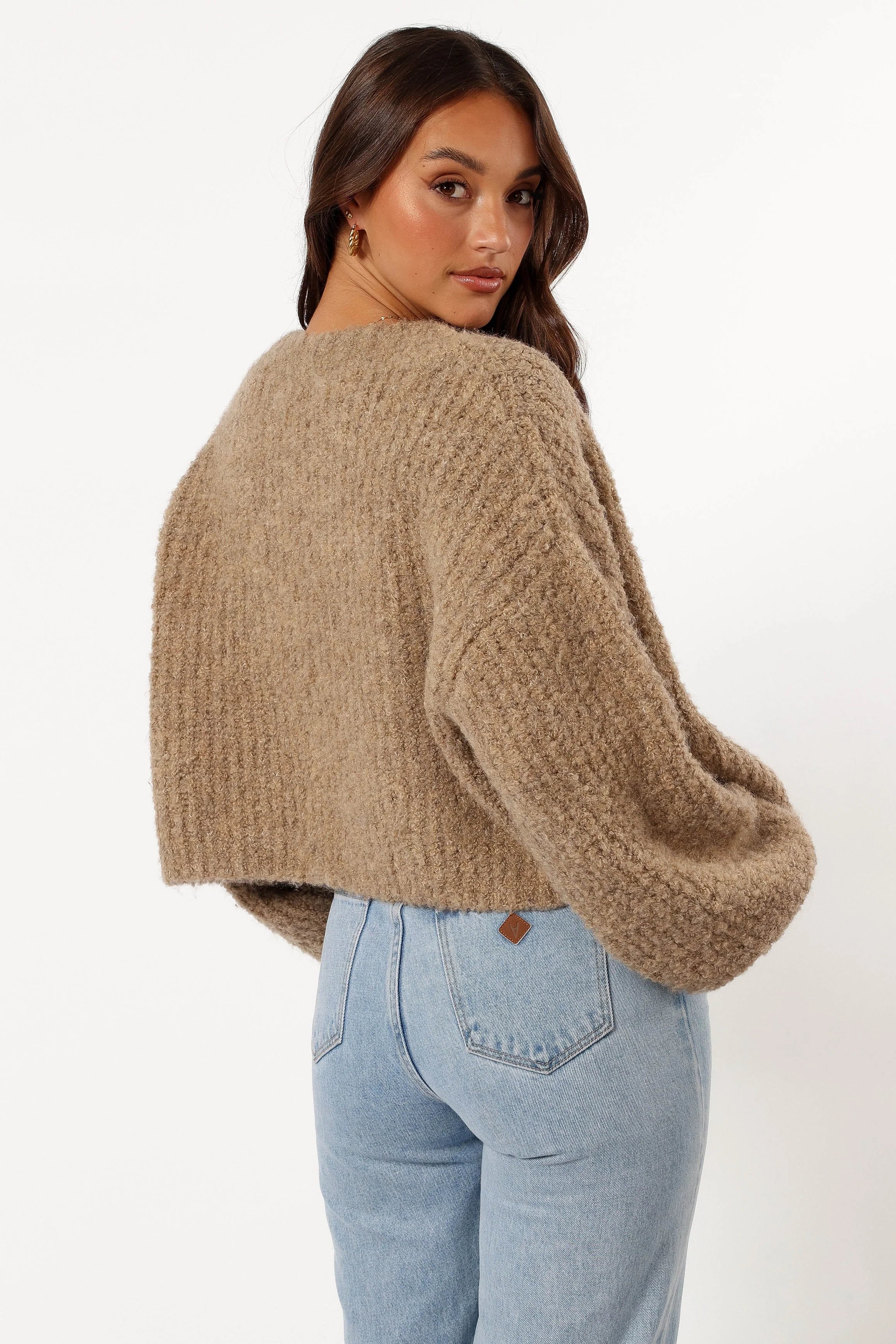 Albertine Cardigan Latte