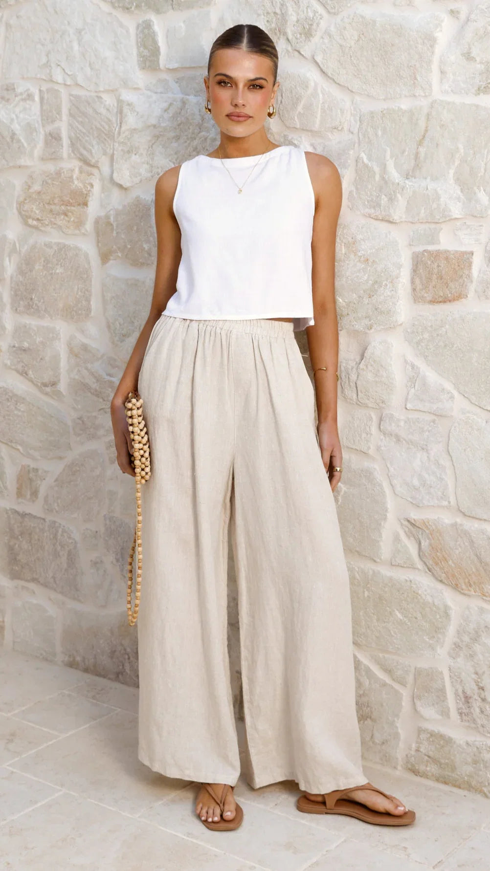 Oceana Pants Natural