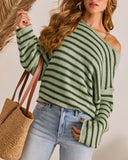 Pippa Striped Knit Sweater