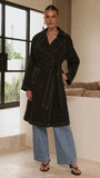 Cora Trench Coat Black