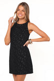 Farica Mini Dress Black Floral