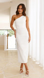 Alaina Midi Dress White