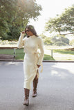 Aerin Knit Dress Cream