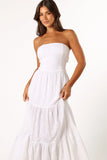Florina Midi Dress White Floral