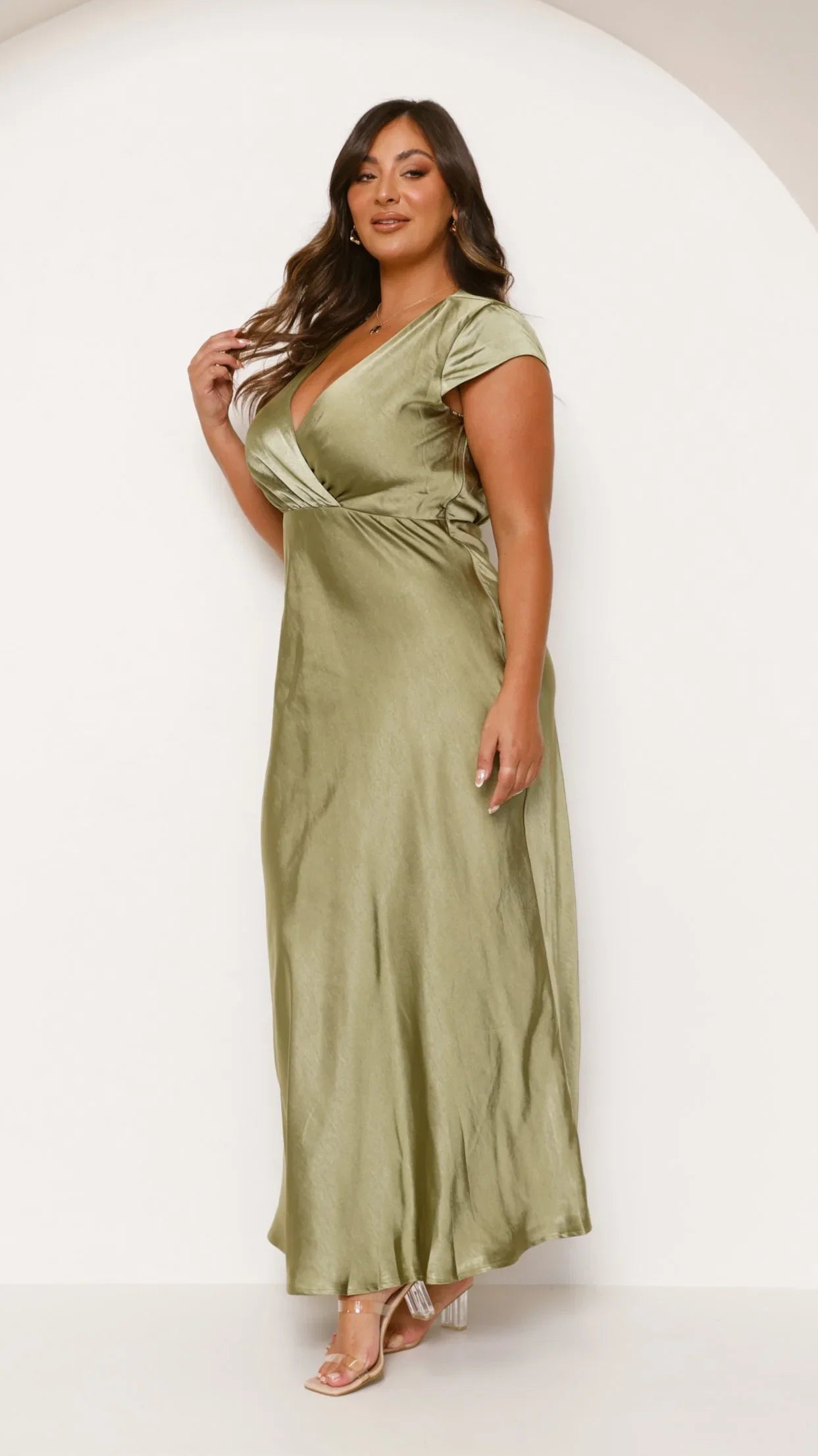 Selma Maxi Dress Olive