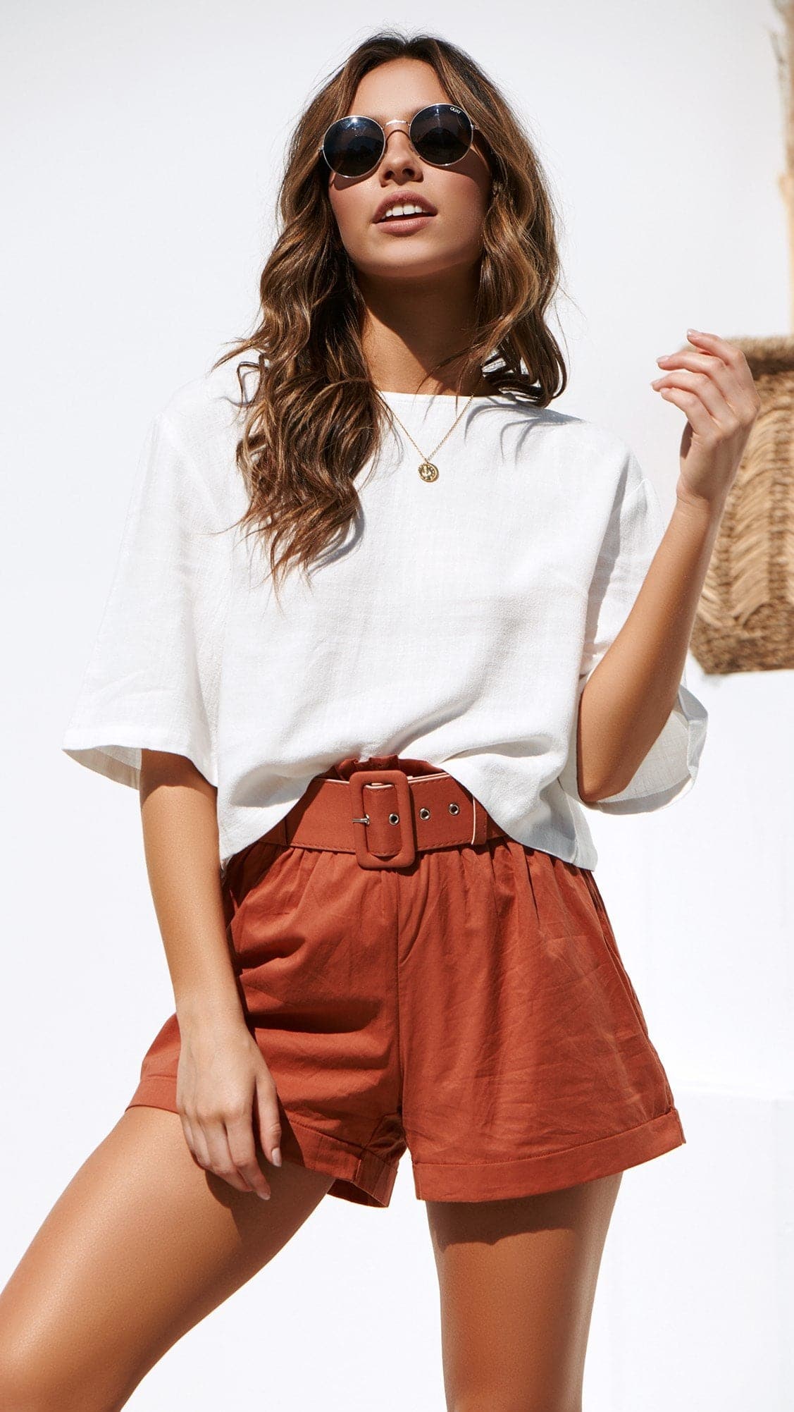 Charlotte Top White