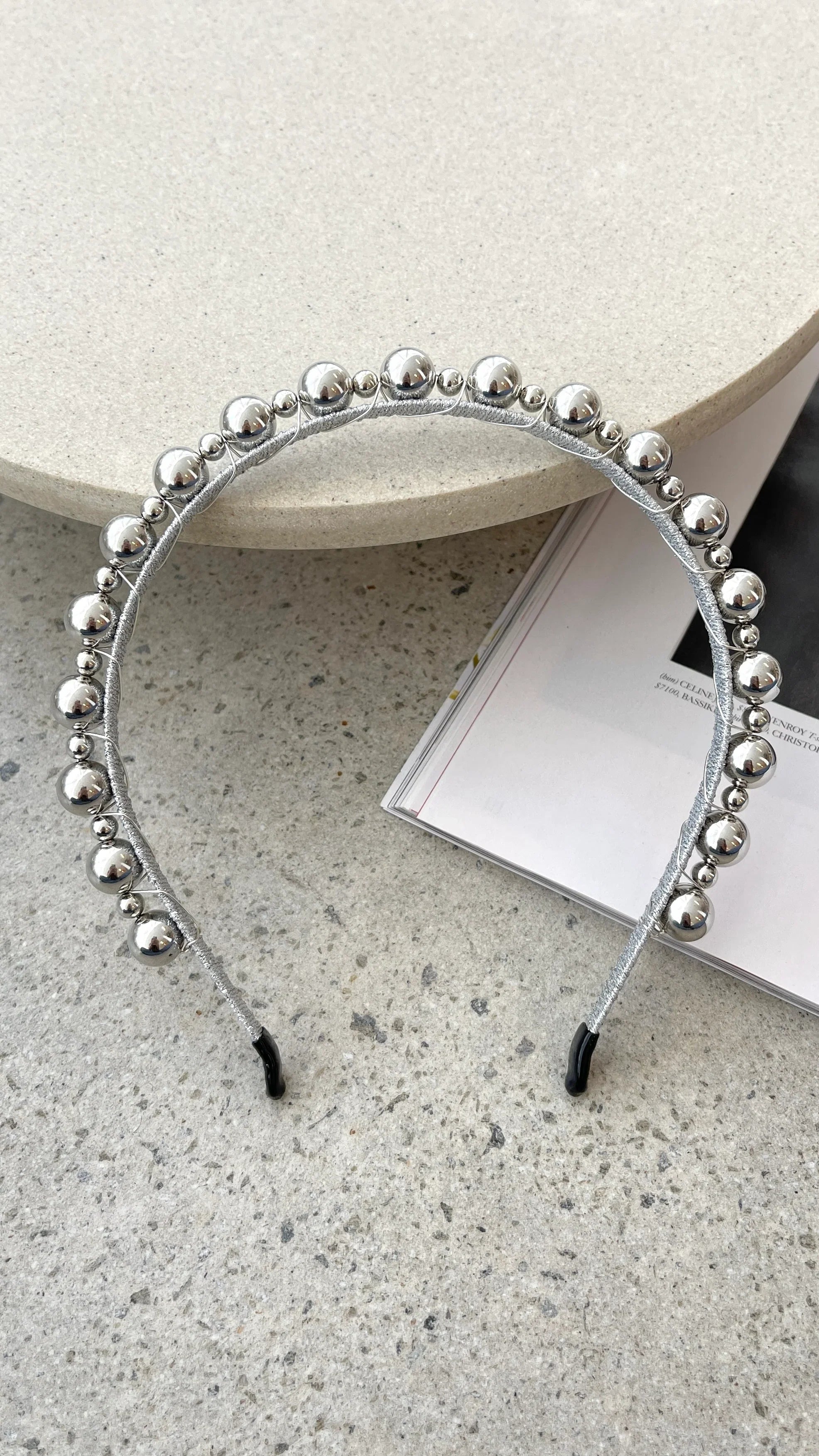 Penny Headband Silver