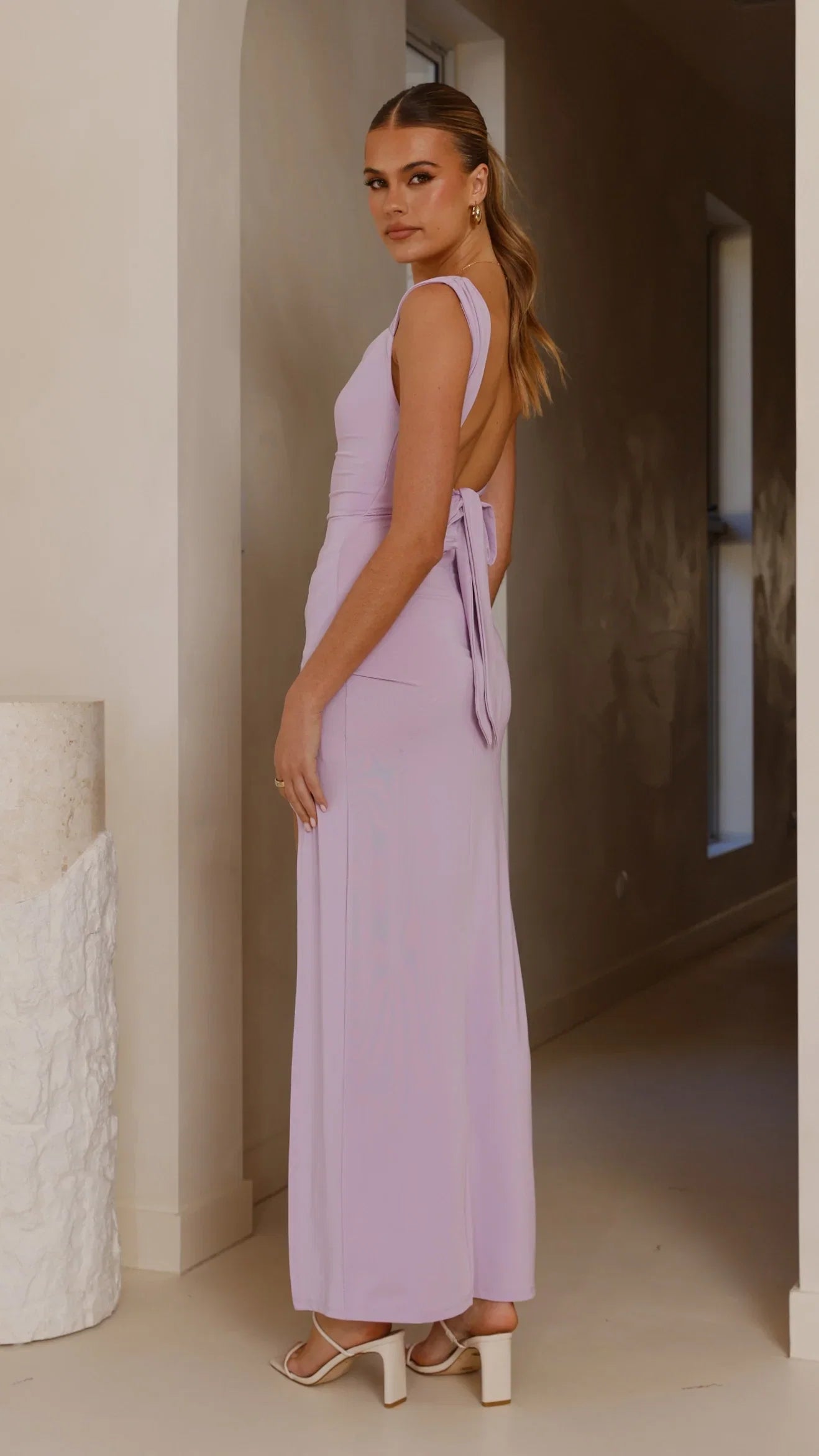 Sachio Maxi Dress Lilac