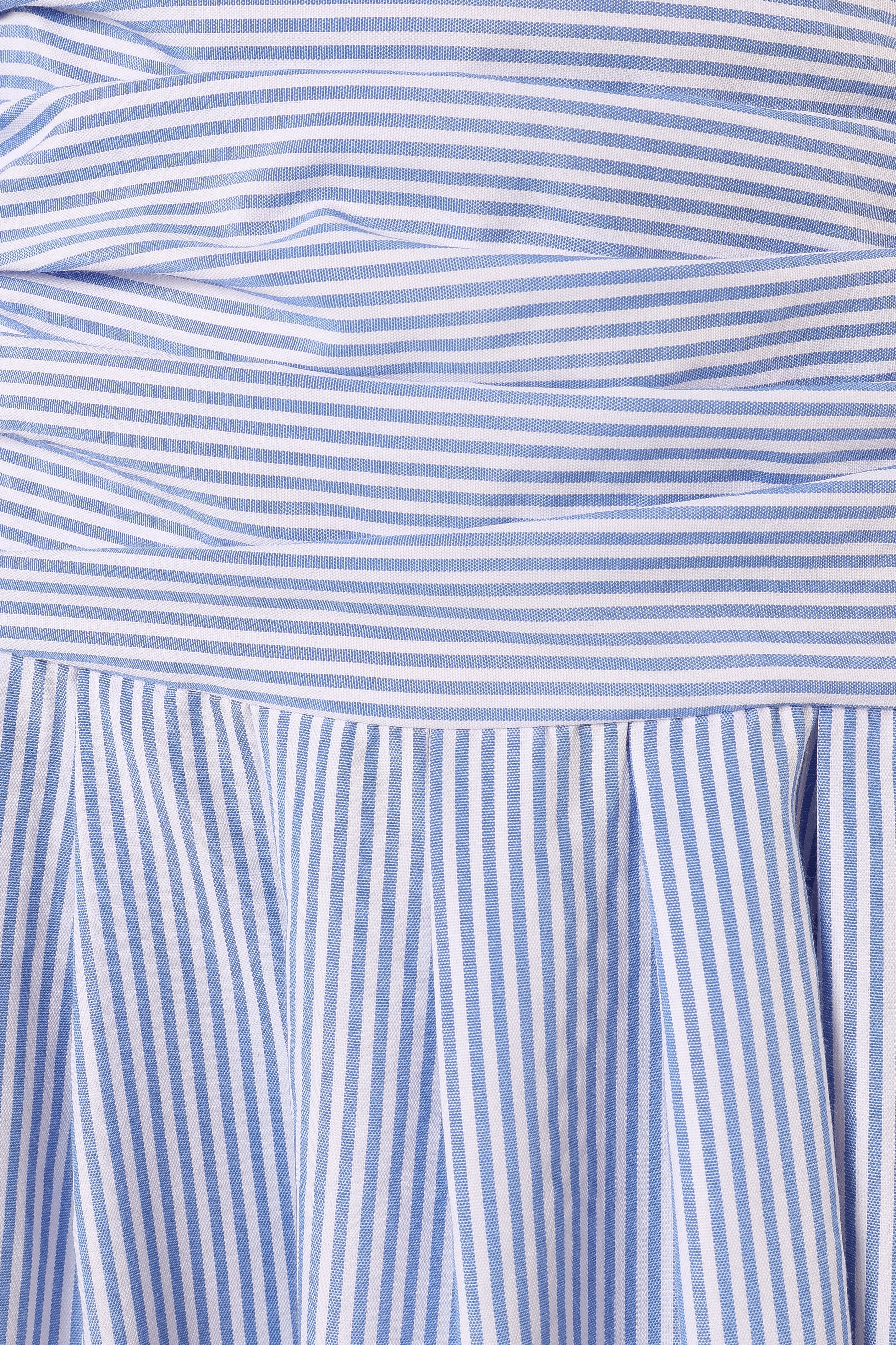 Avalee Strapless Maxi Dress Blue Stripe