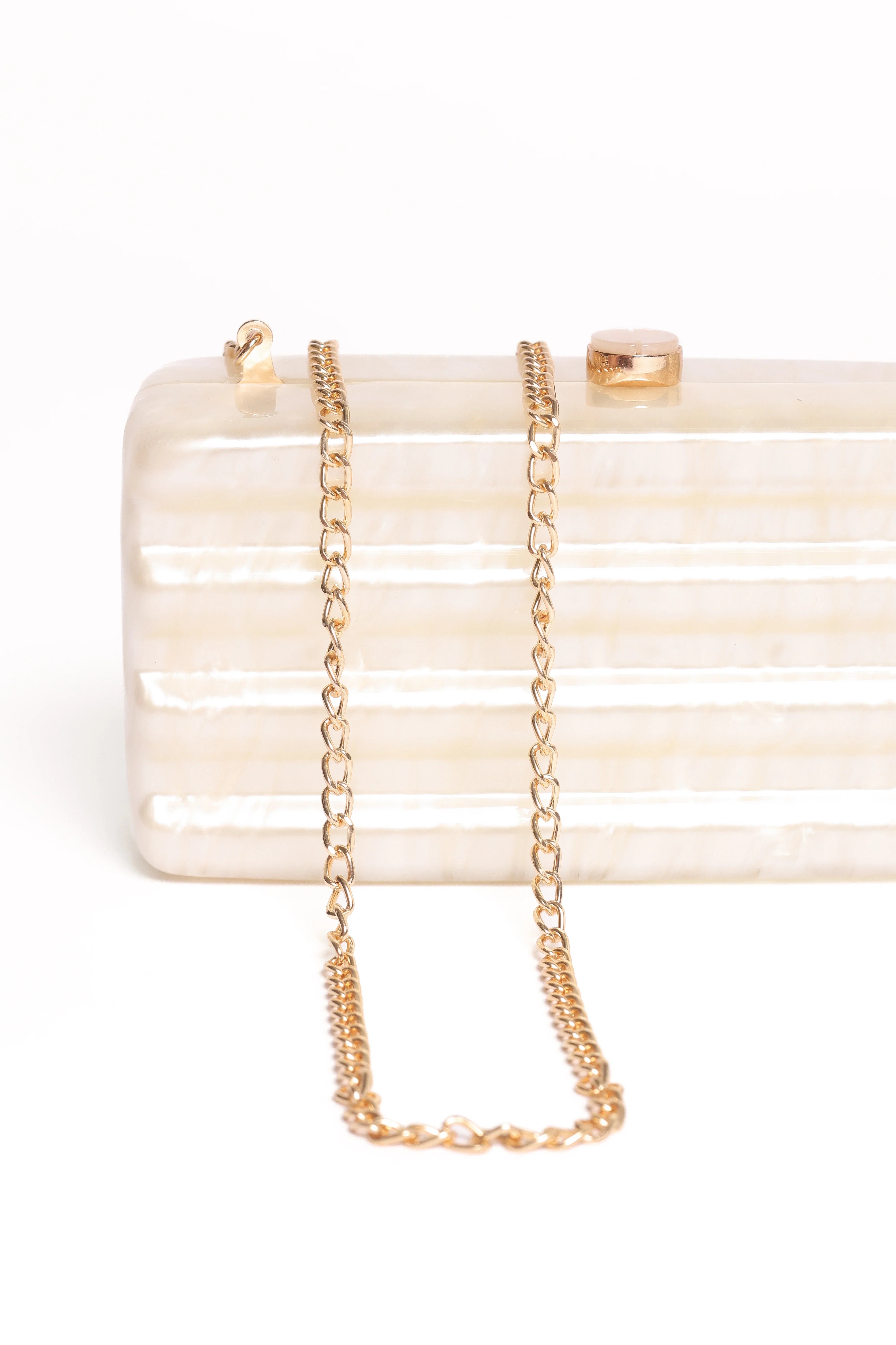 Helena Clutch Pearl