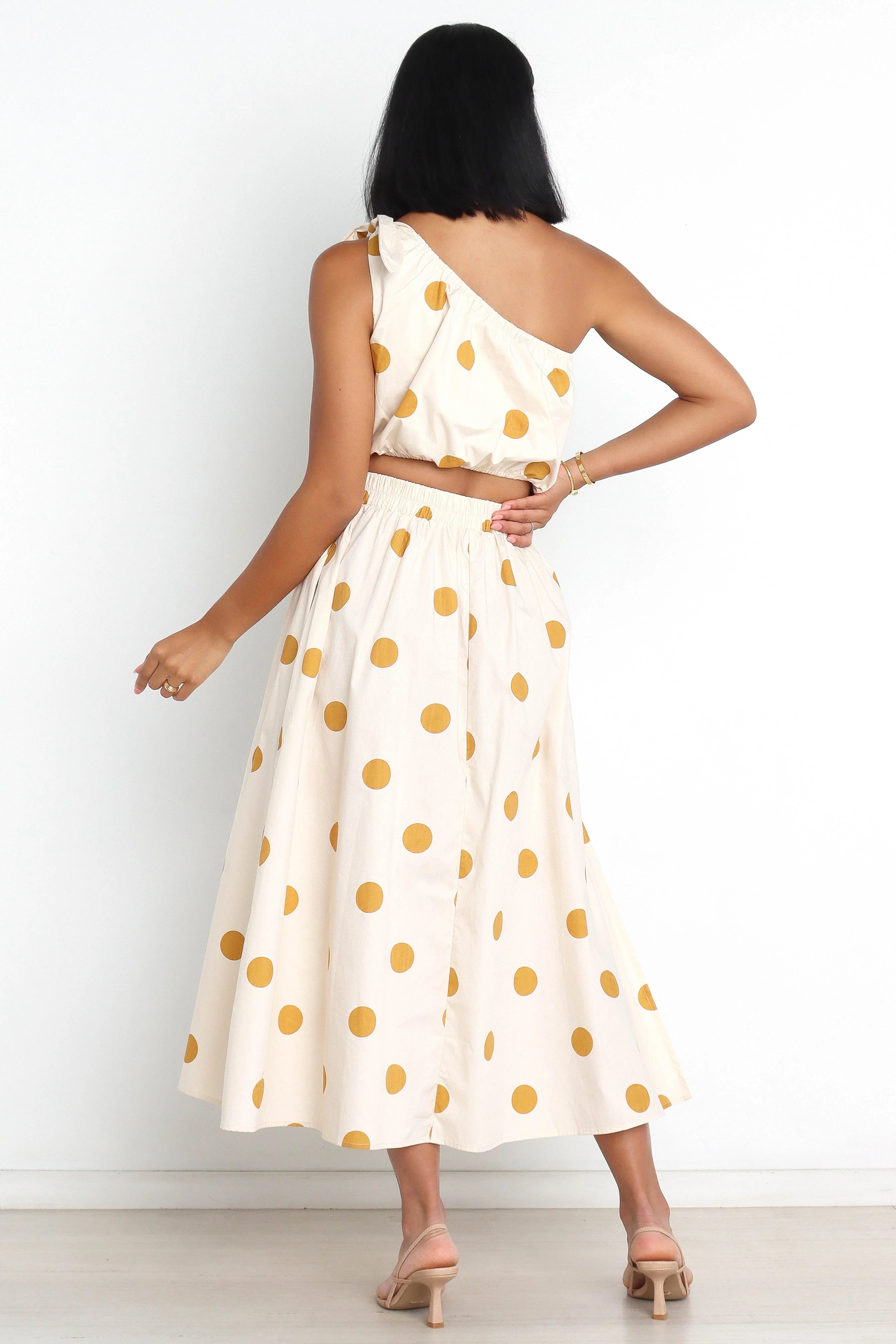Phillipa Skirt Beige Spot