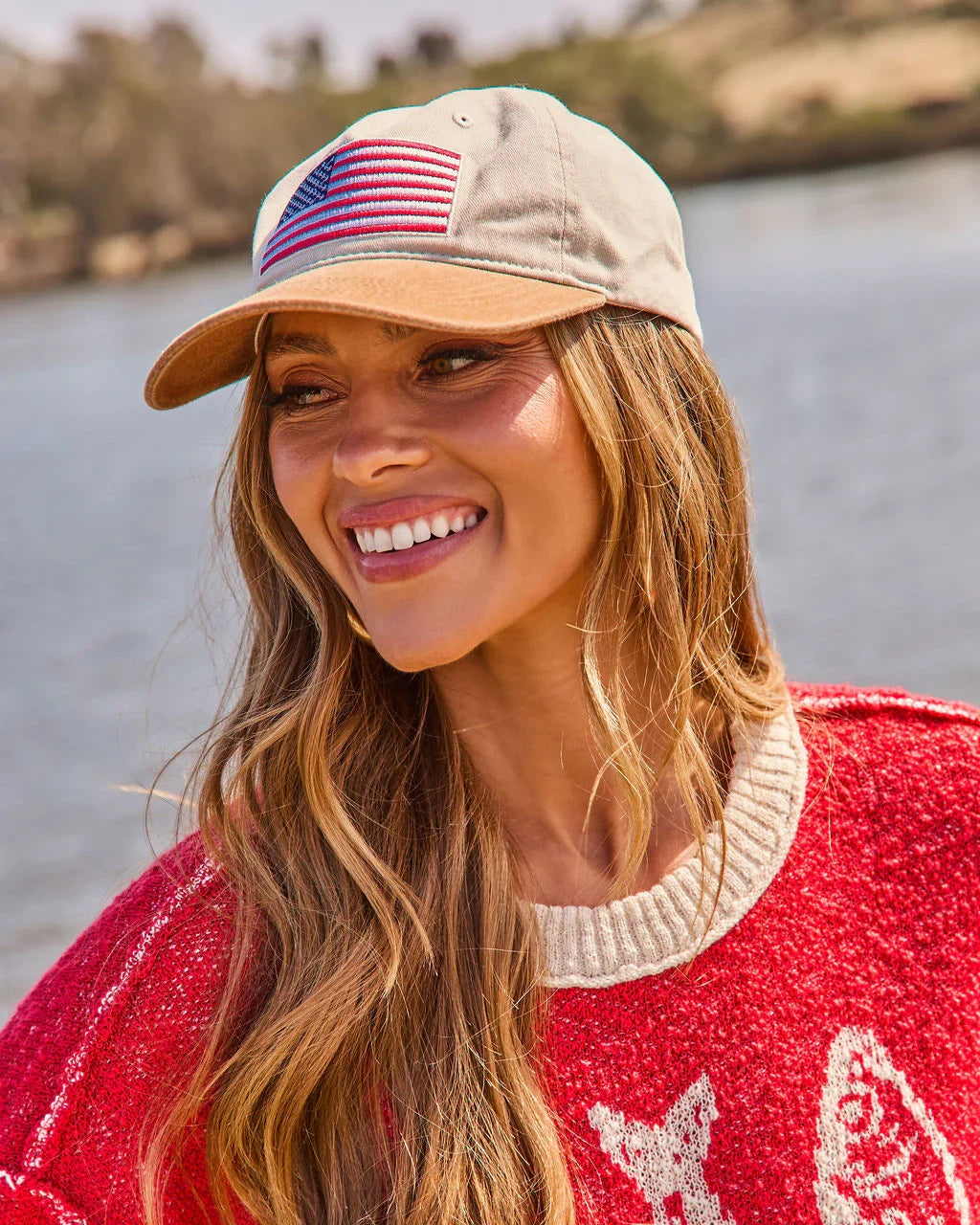 Freedom Belle American Flag Trucker Hat