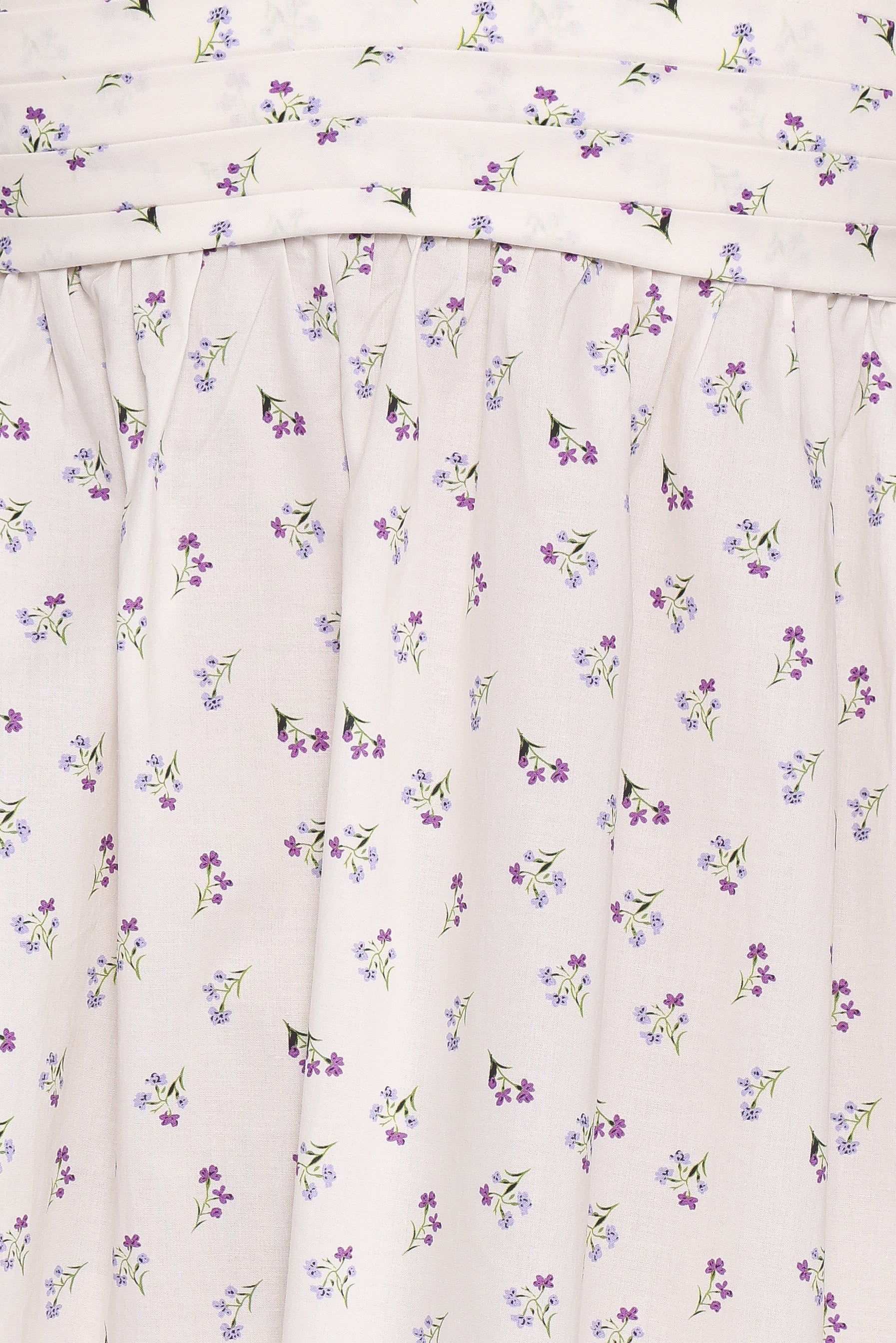 Ashtyn Maxi Dress Purple Ditsy Floral