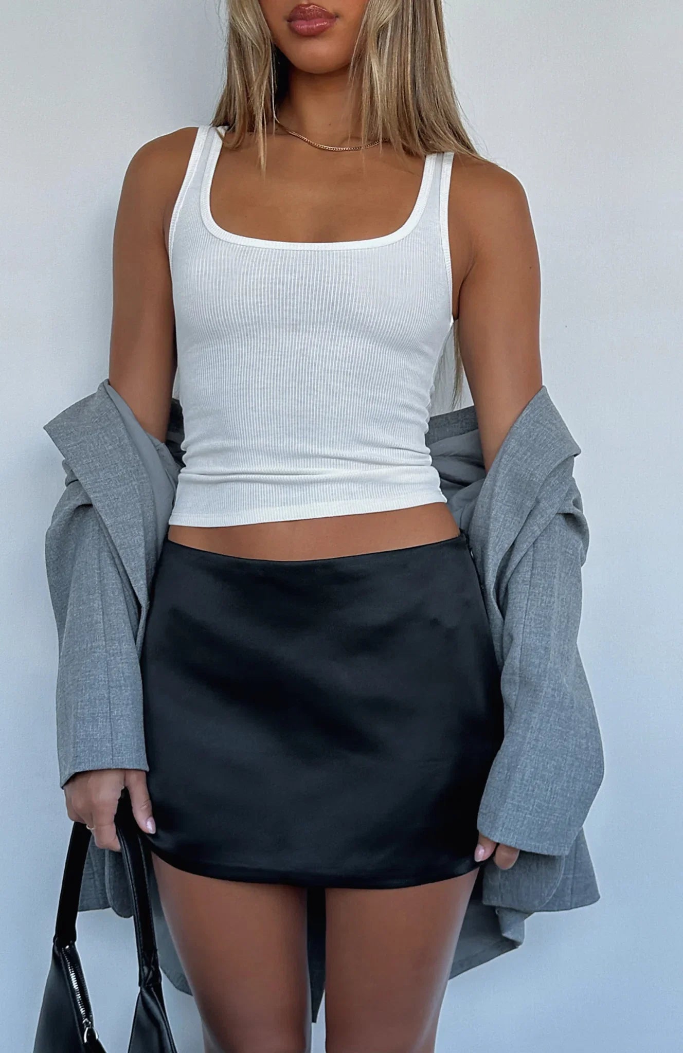 Its Go Time Mini Skirt Black