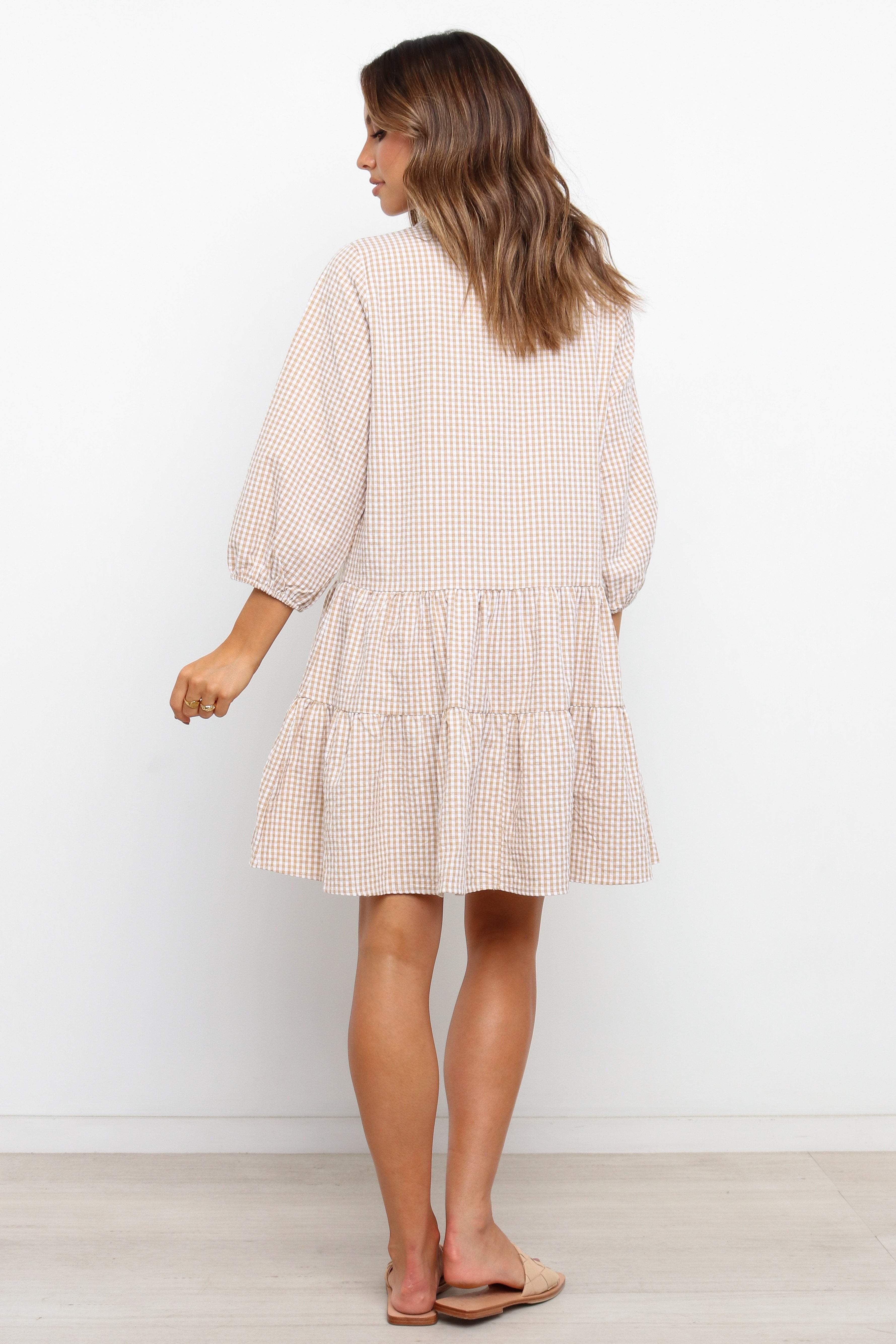 Daria Dress Beige