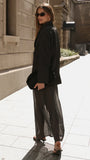 Isa Oversized Blazer Black