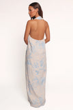 Naida Maxi Dress Blue Soleil