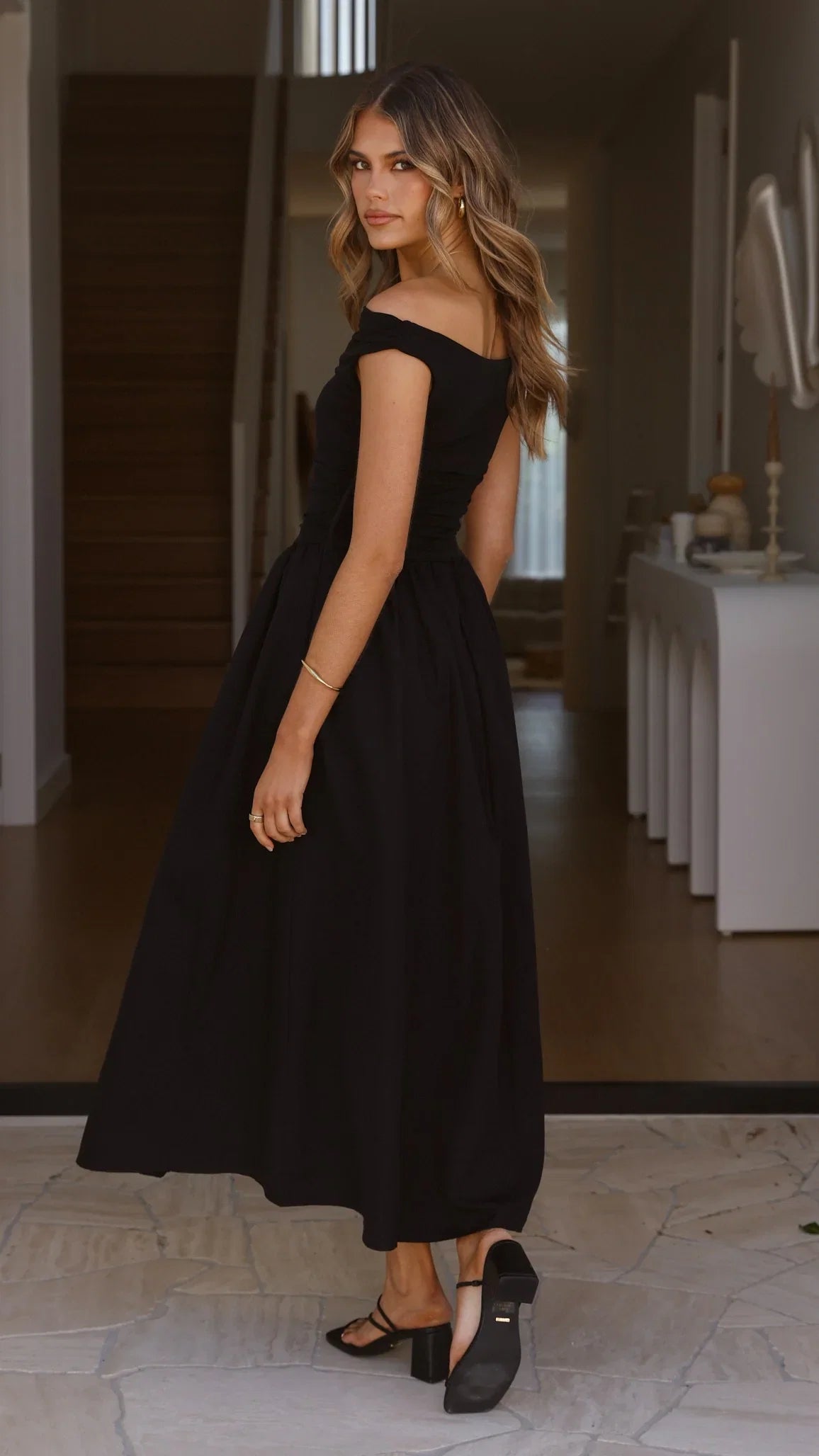 Immy Midi Dress Black