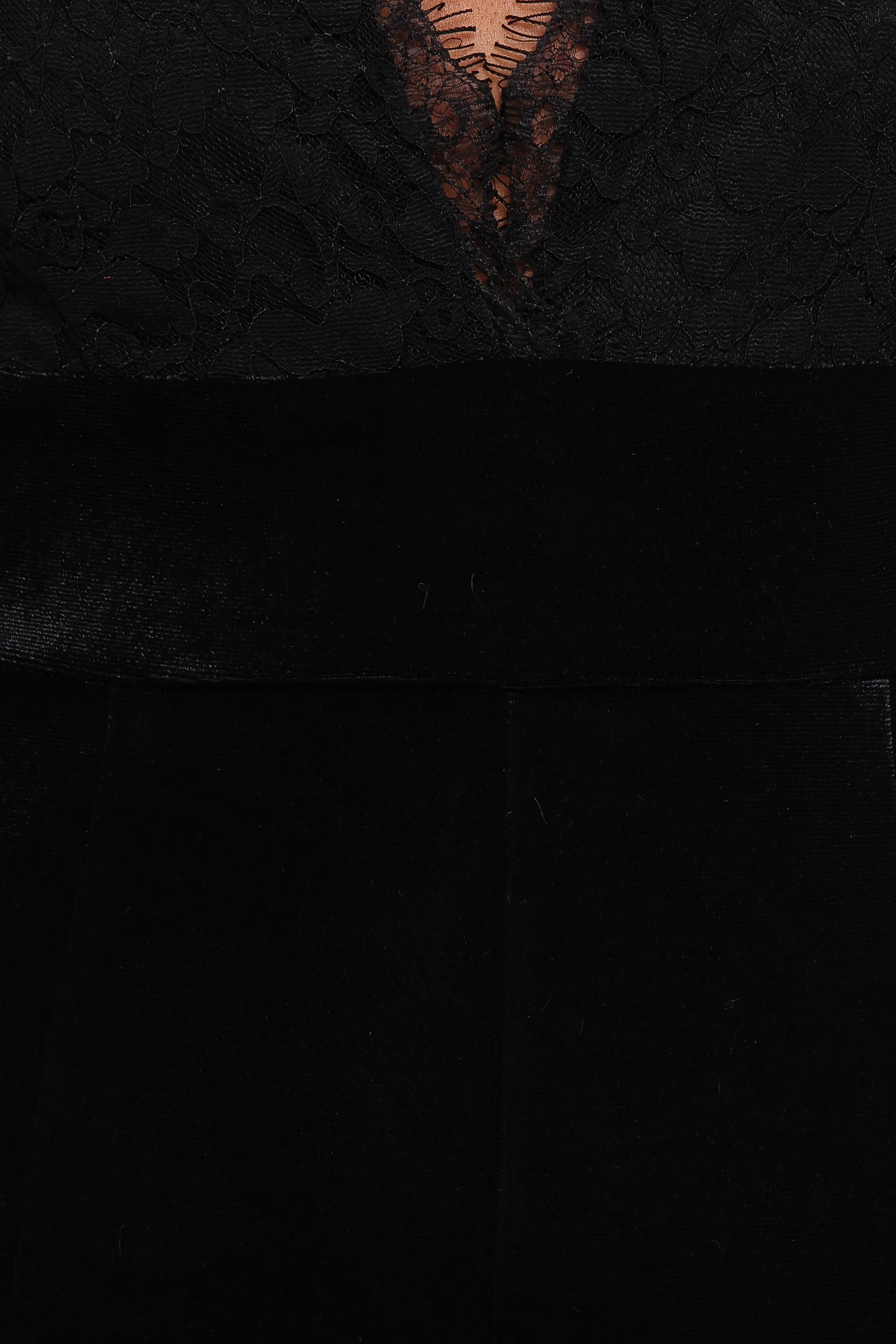 Eloise Jumpsuit Black Velvet