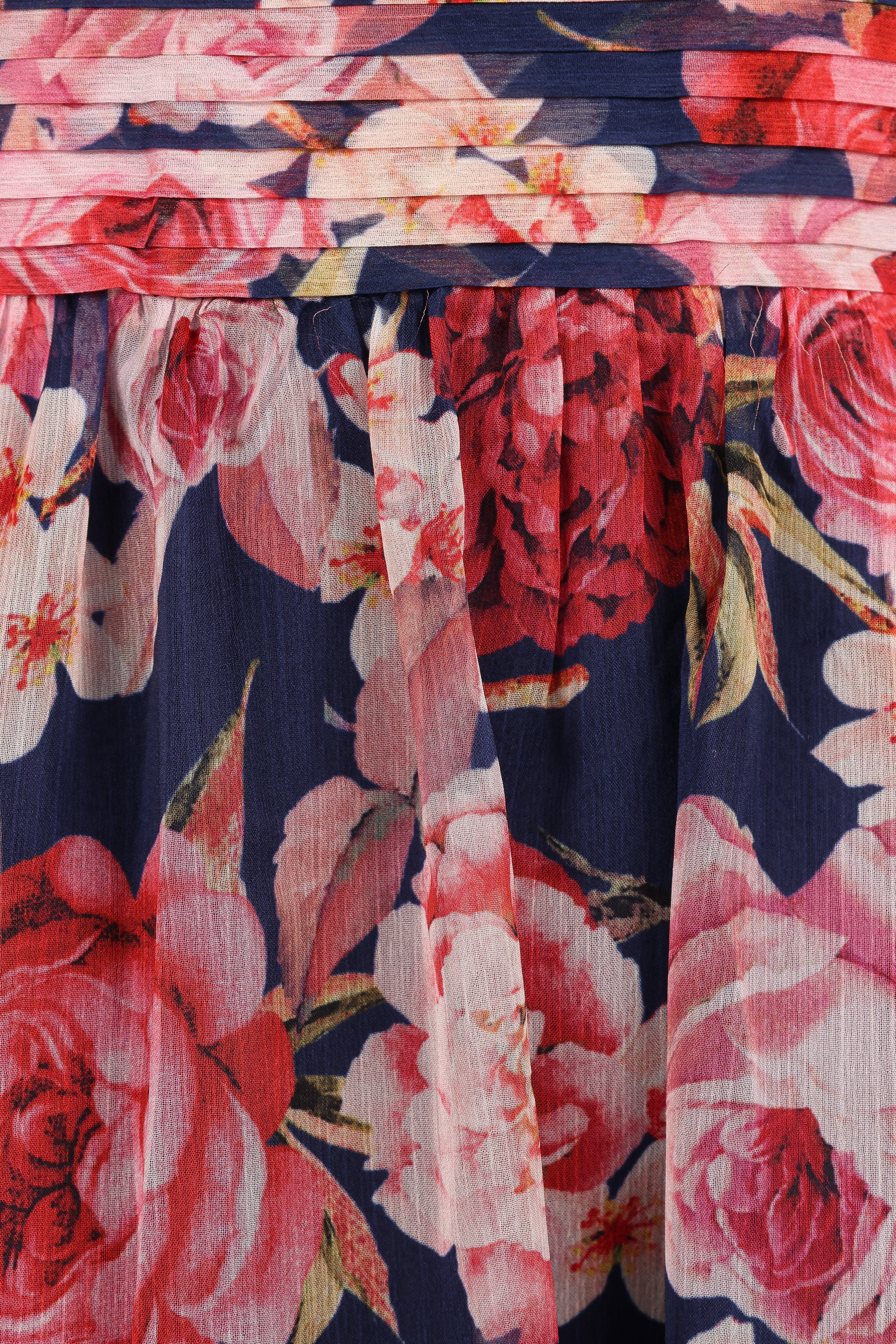Lennon Halterneck Maxi Dress Navy Floral