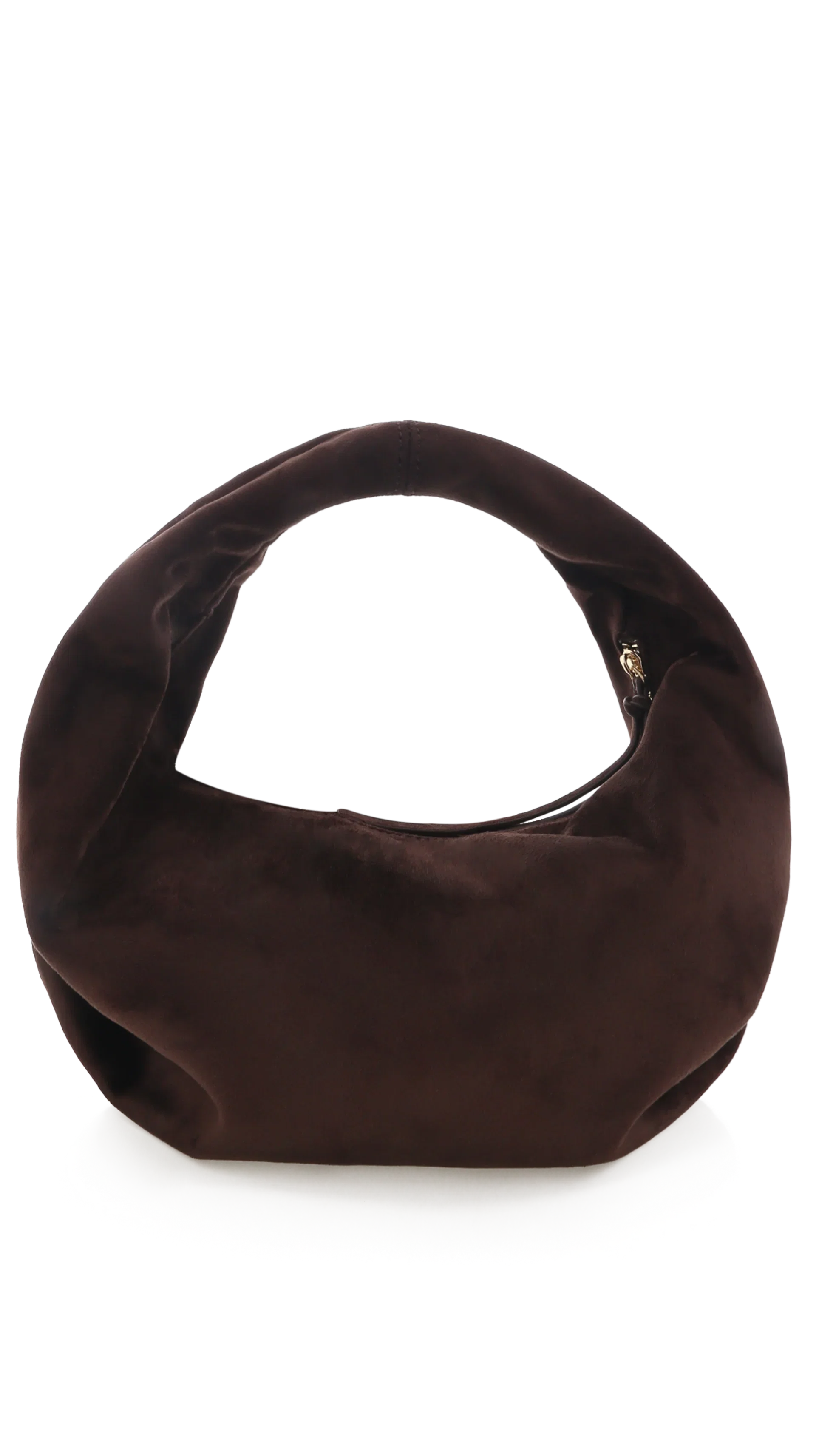 Renee Shoulder Bag Chocolate Suede