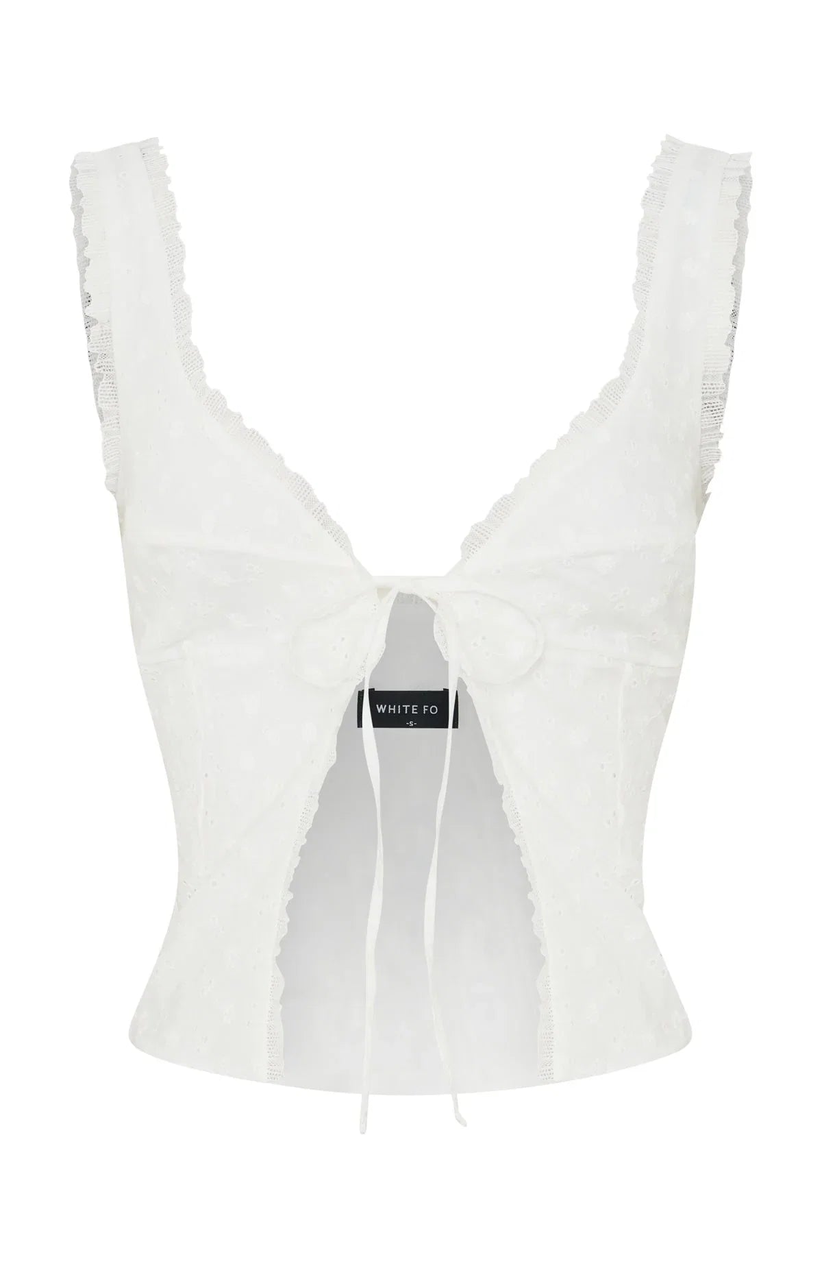 Catch My Drift Top Off White