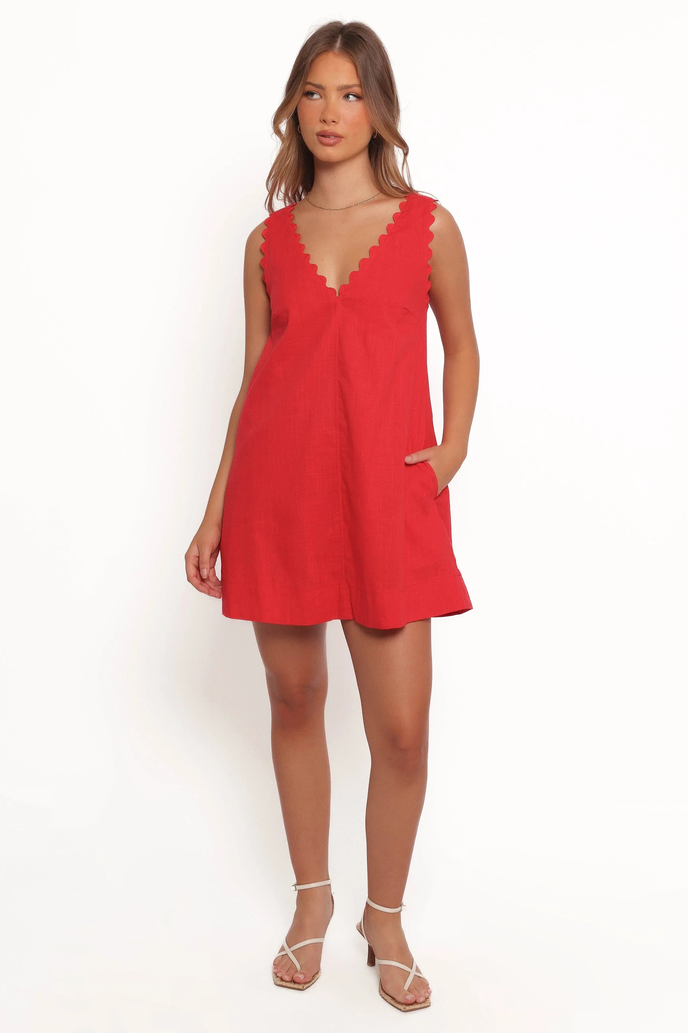 Blaine Mini Dress Red