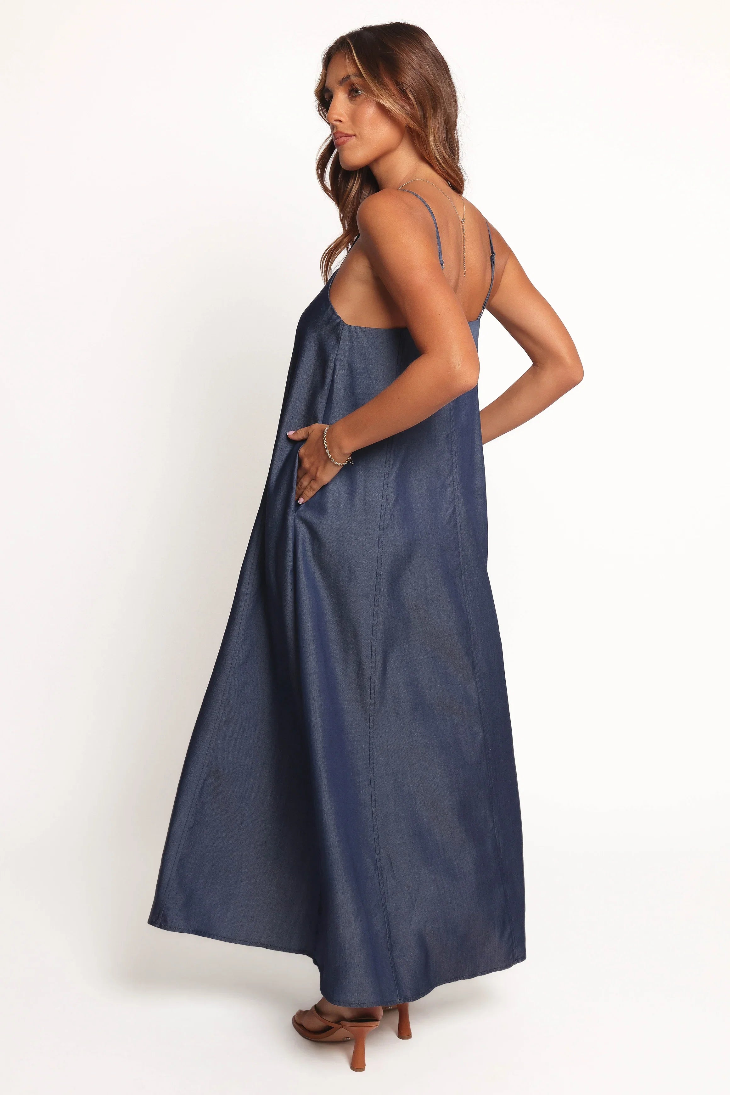Thelma Maxi Dress Chambray