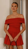 Manalla Mini Dress Cherry