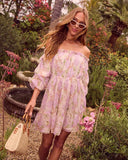 Leslie Off The Shoulder Mini Dress