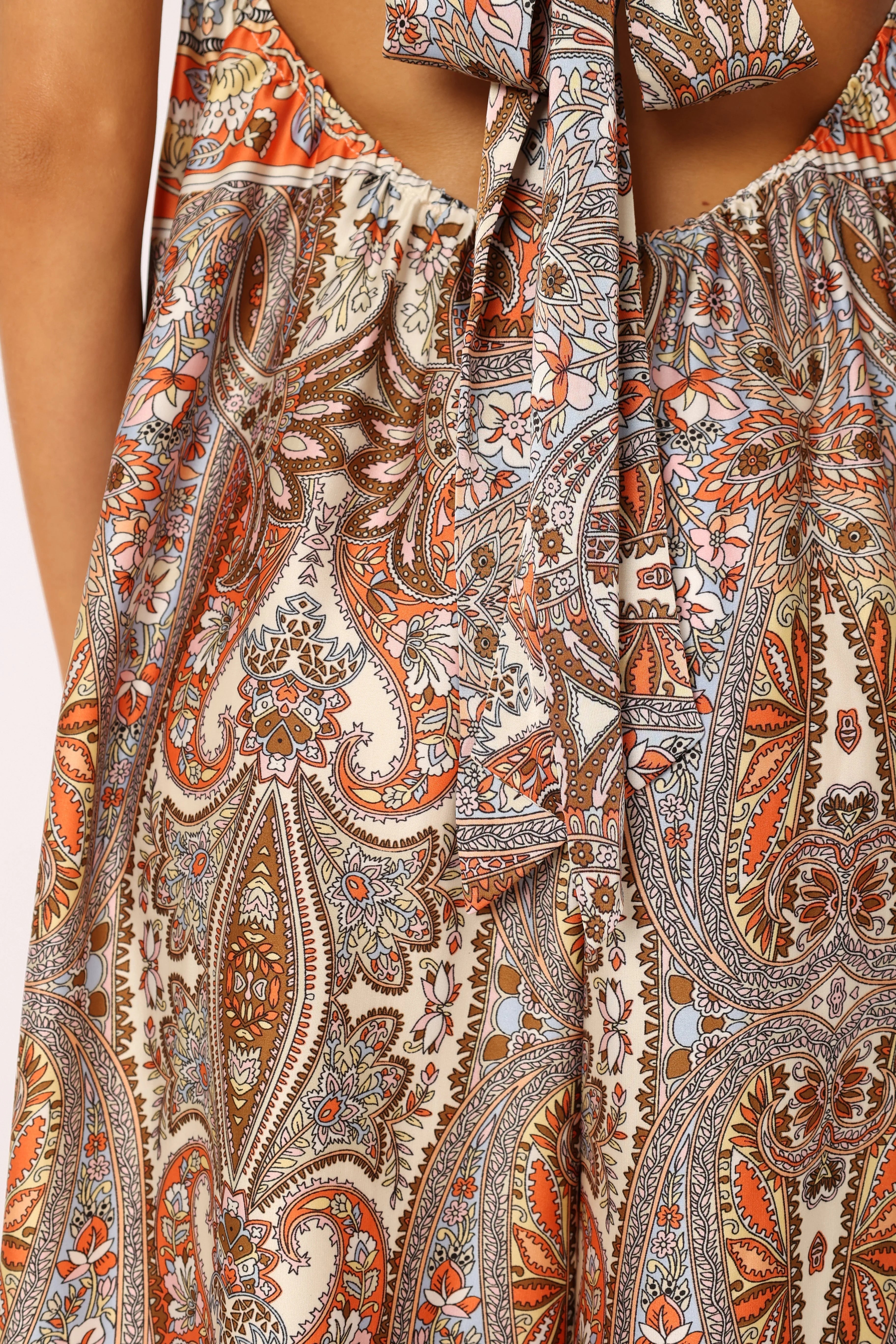 Sarah Strapless Jumpsuit Multi