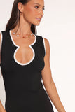 Umi Midi Dress Black