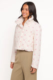 Adi Quilted Jacket Pink Bow