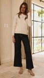 Zayleigh Straight Leg Jeans Dark Denim