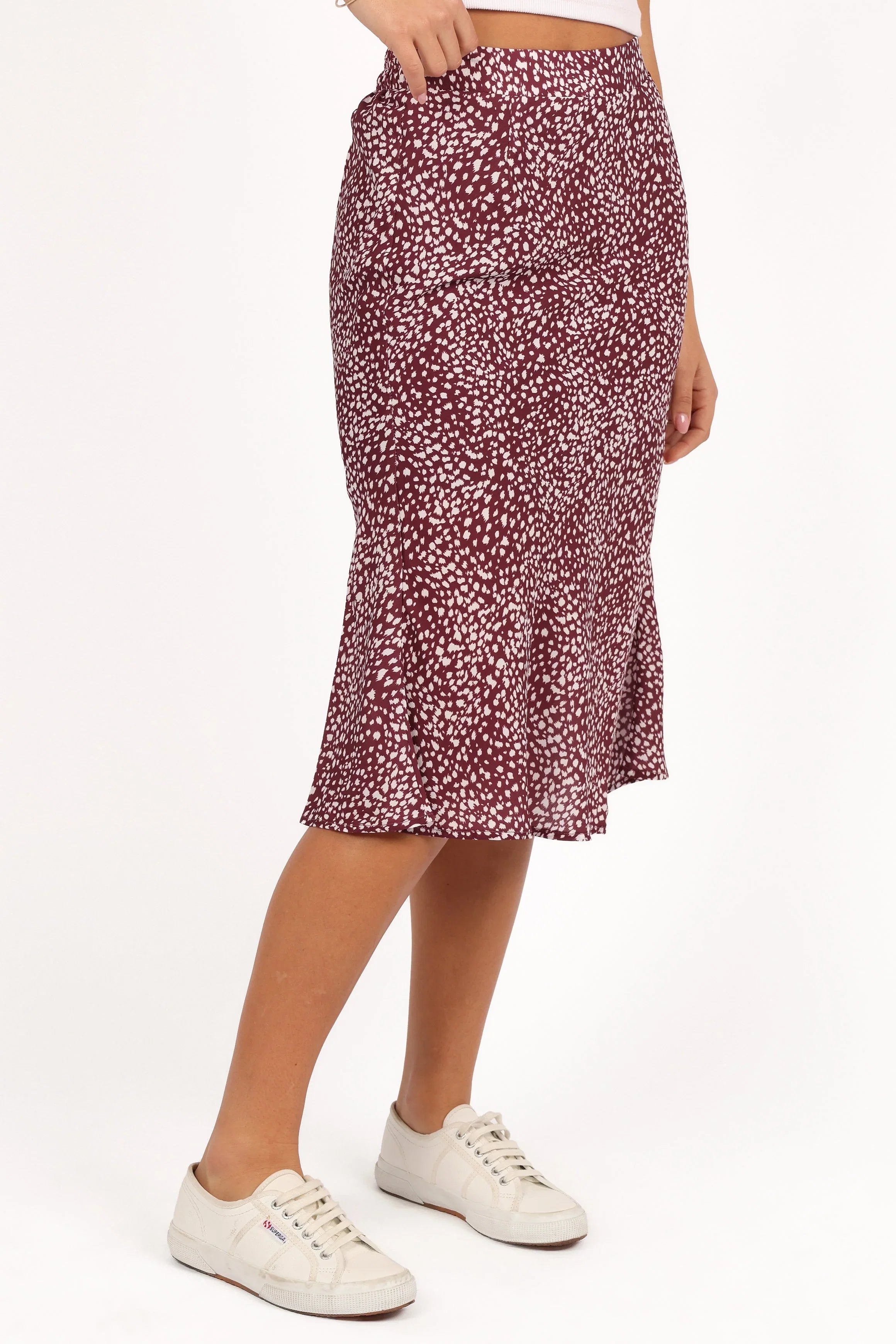 Falco Skirt Burgundy
