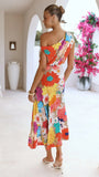 Bexley Midi Dress Multi Floral