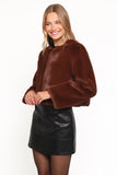 Minnie Jacket Chocolate