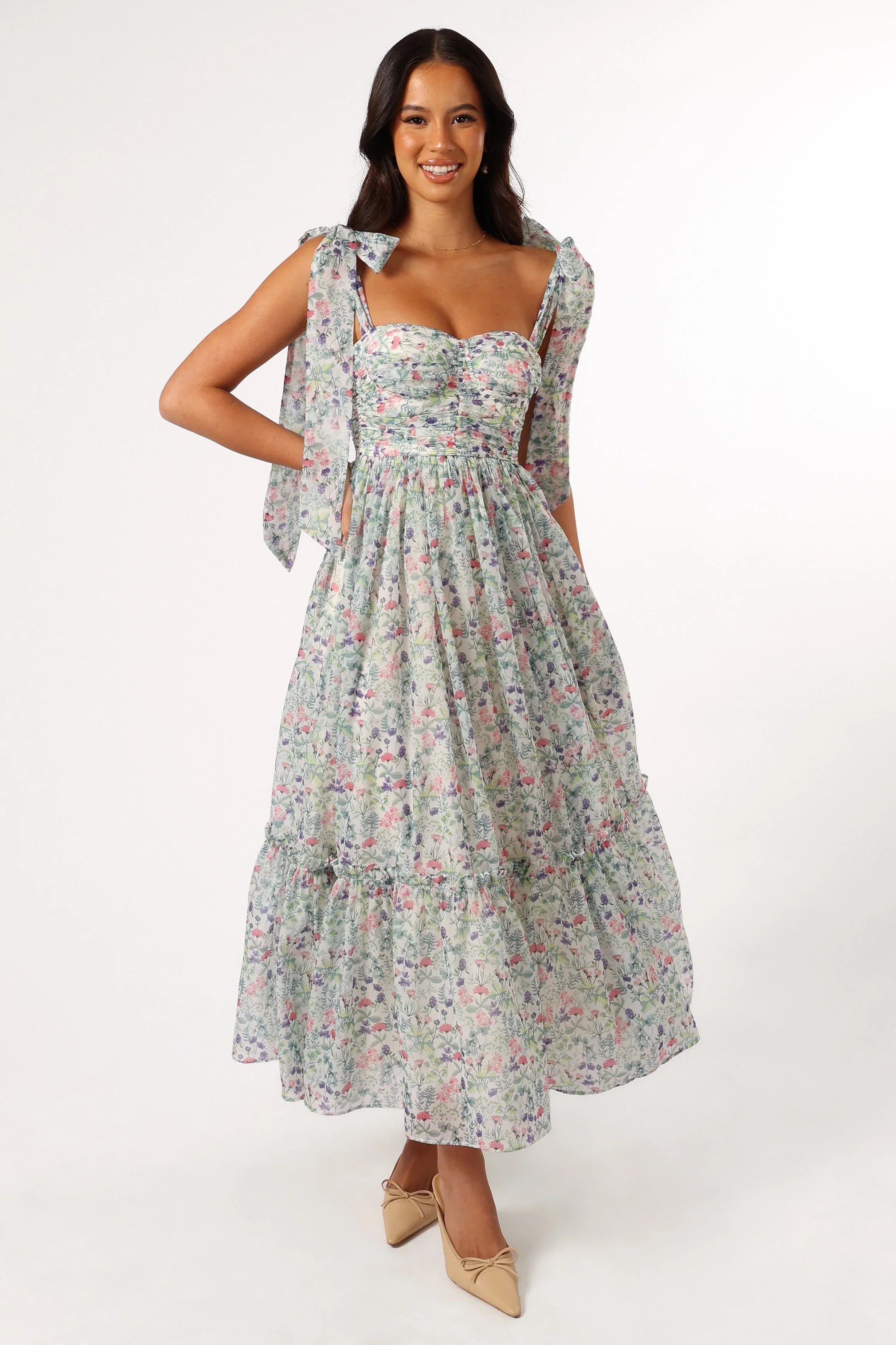 Floret Midi Dress Multi