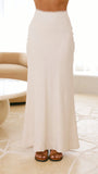 Nila Maxi Skirt Oat