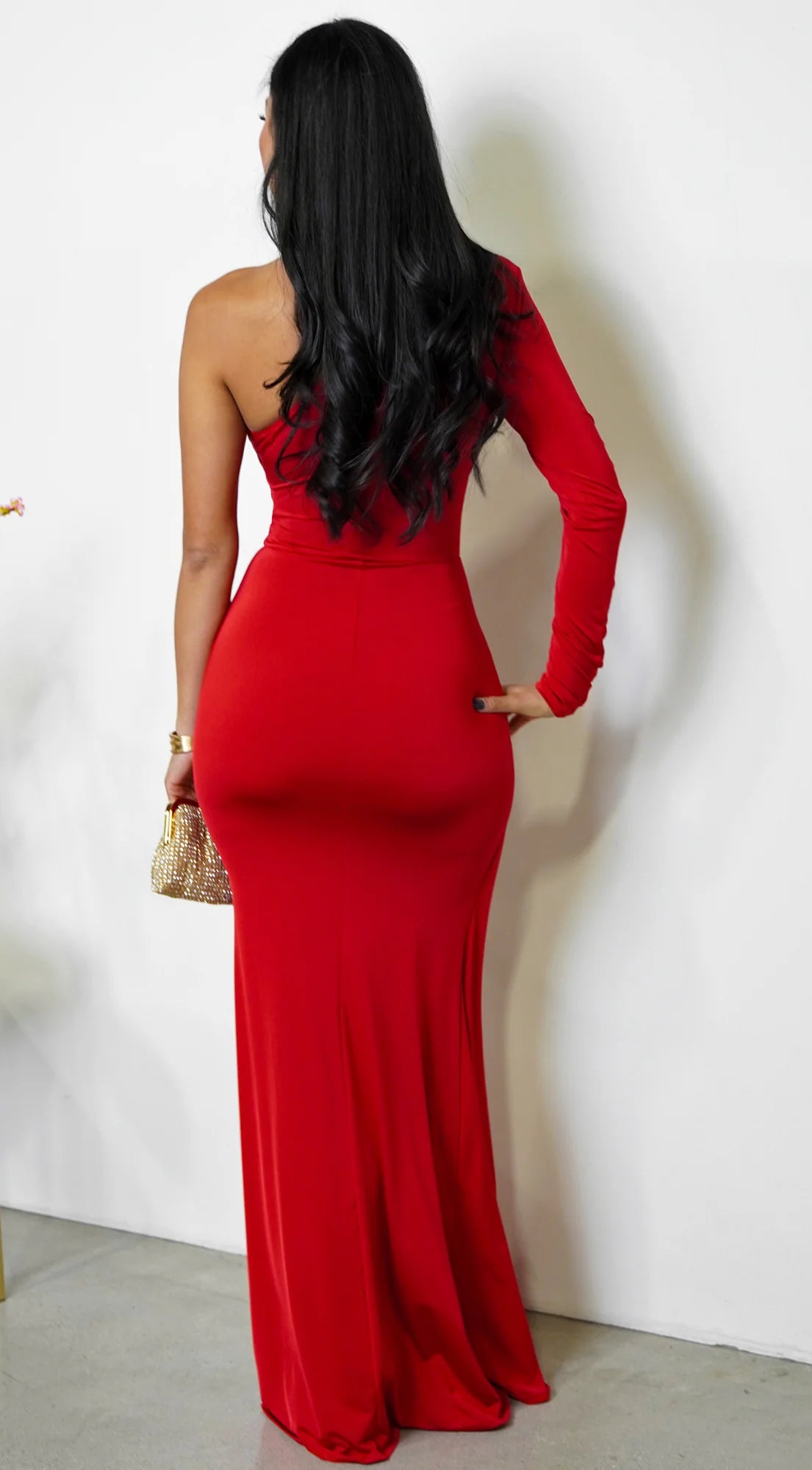 Avyan Maxi Dress Red