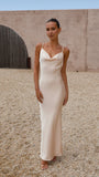 Willow Maxi Dress Soft Gold