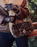 Janine Faux Fur Shoulder Bag