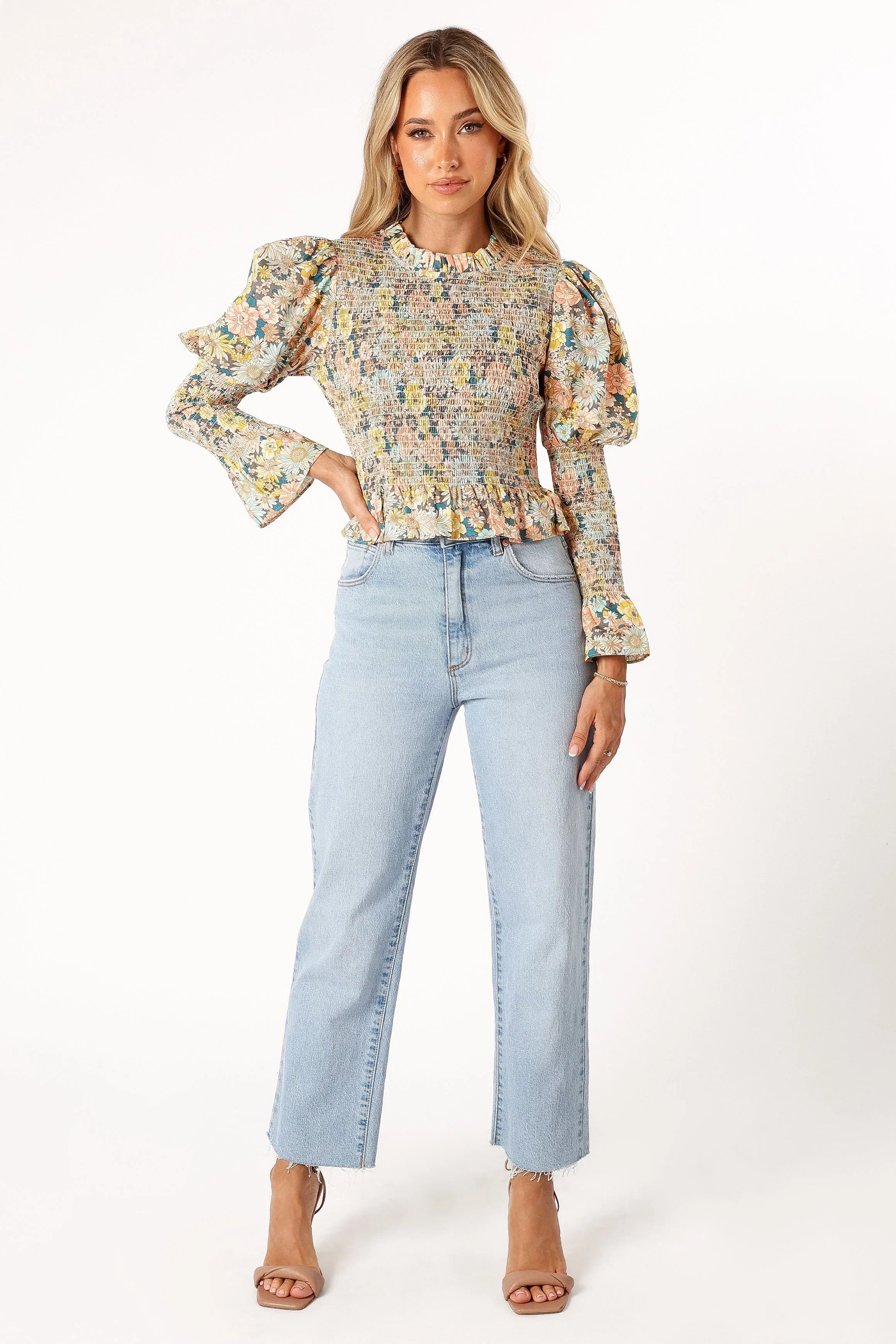 Novah Long Sleeve Top Floral