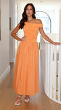 Immy Midi Dress Melon