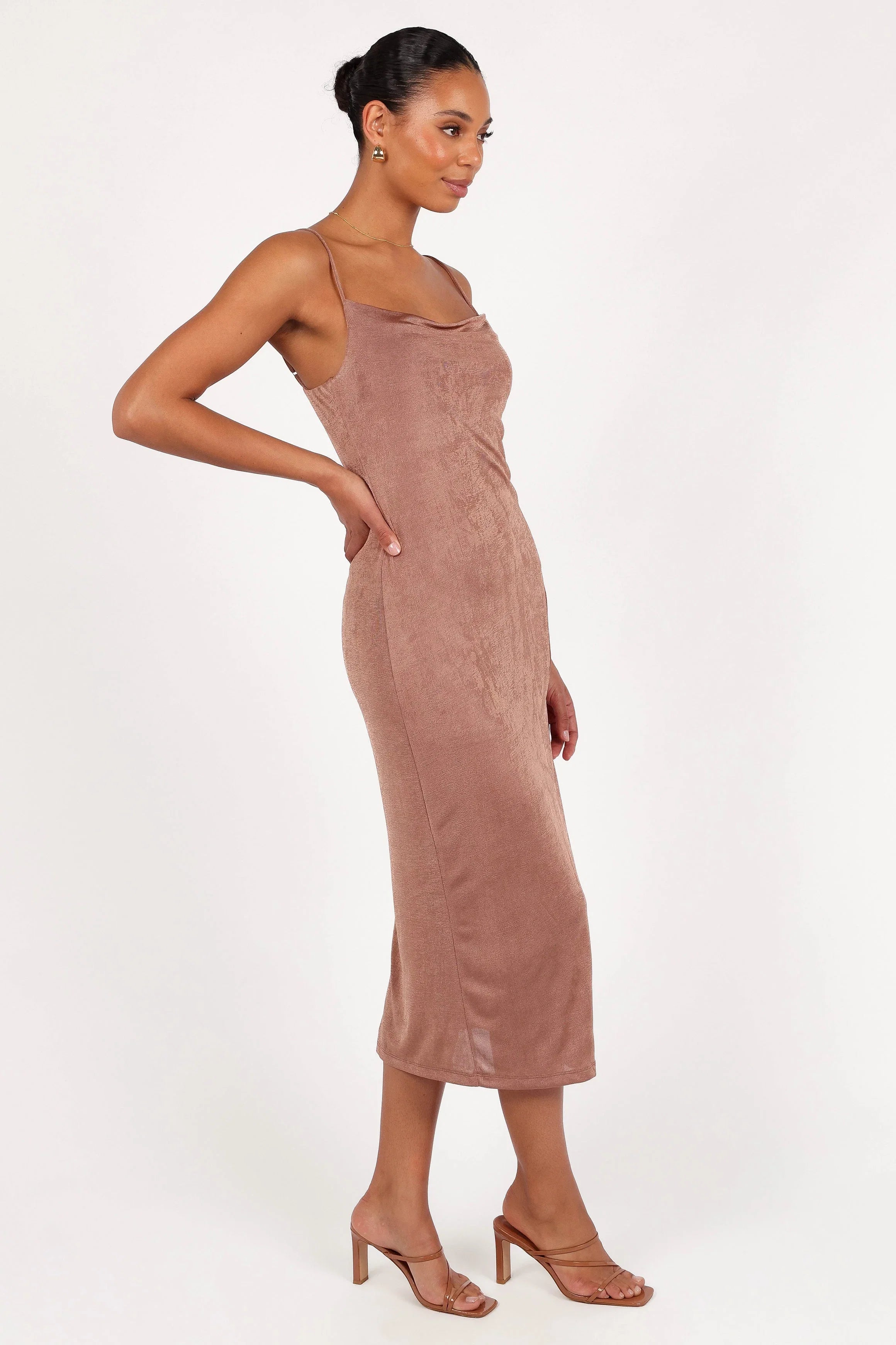 Diani Dress Banksia Brown