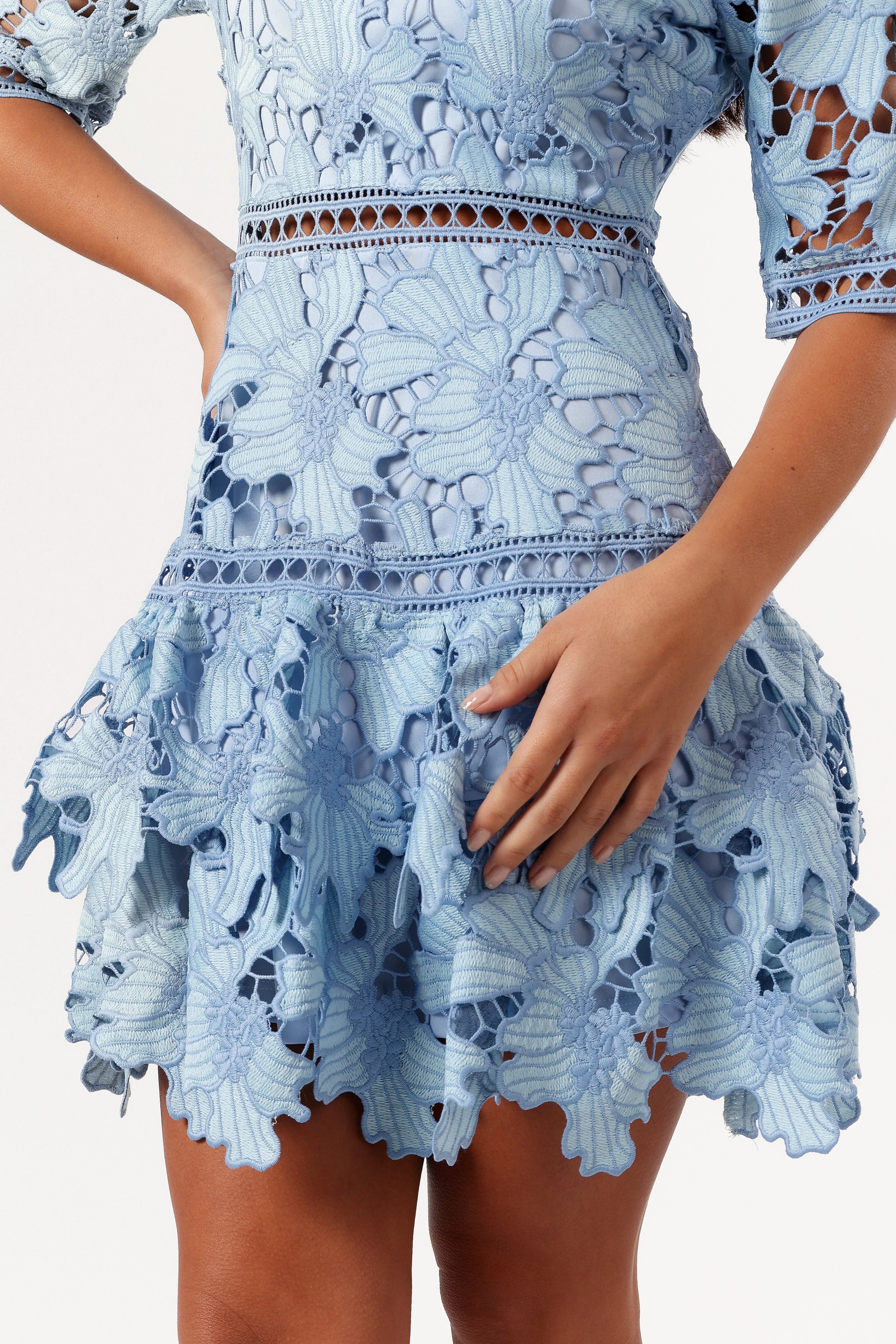 Destan Mini Dress Blue Multi