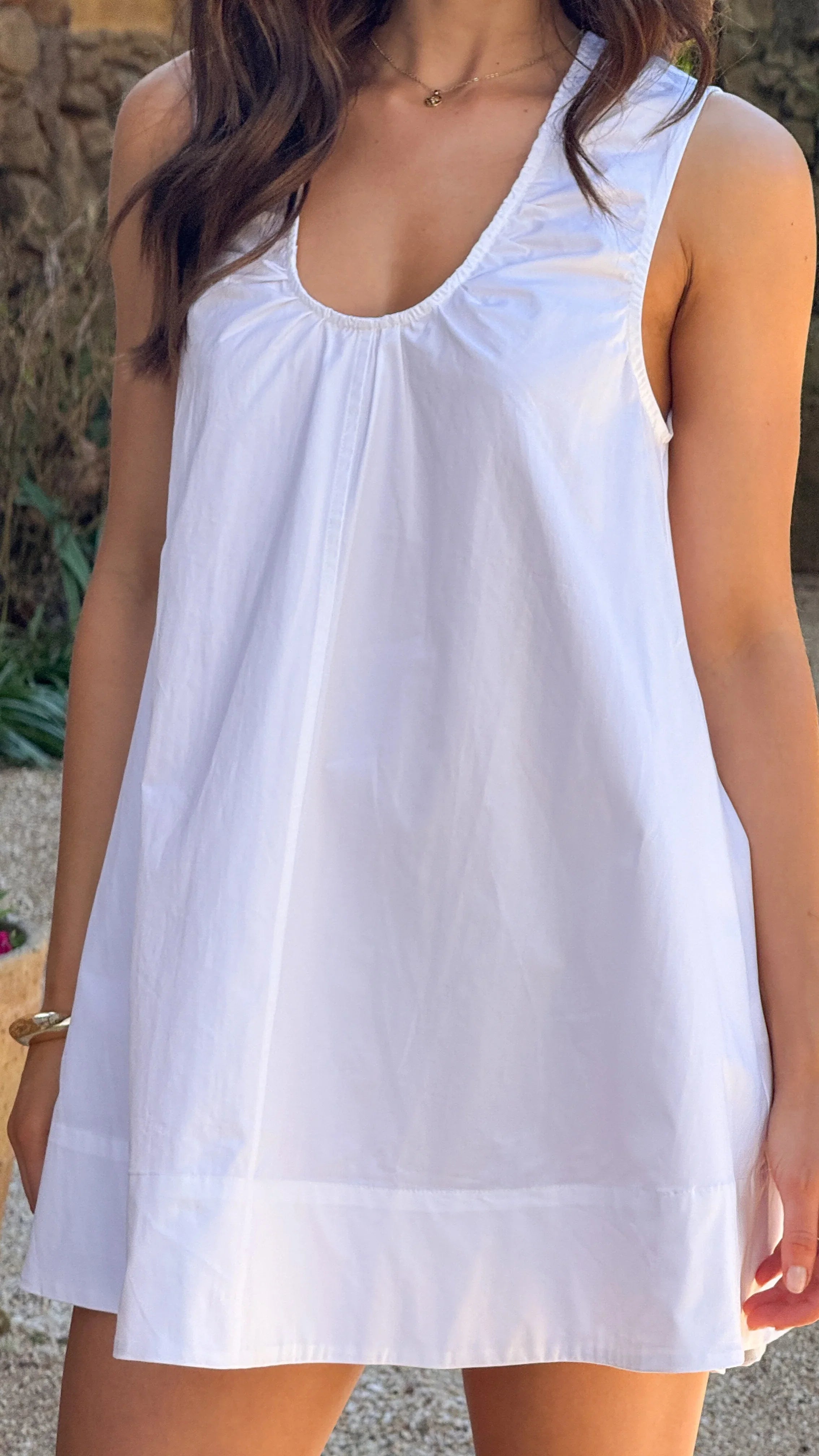 Vika Mini Dress White