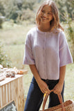 Lilith Knit Top Lilac