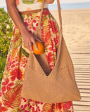 Elsewhere Drift Slouchy Woven Straw Tote Bag